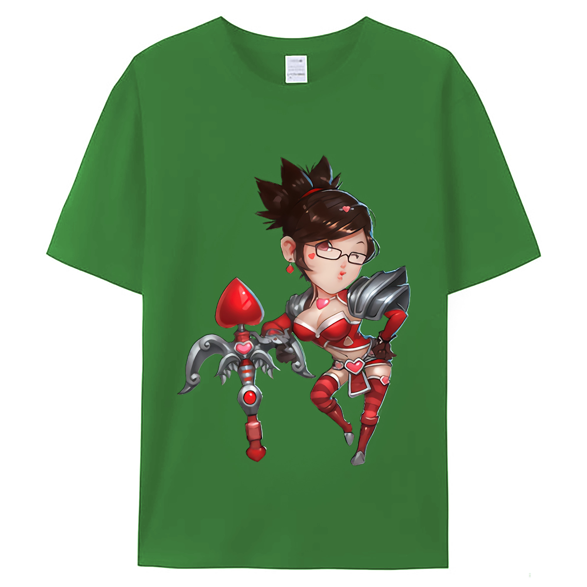 （画像用） リーグ・オブ・レジェンド League of Legends LOL レディースカジュアルプリントTシャツ（綿100％）